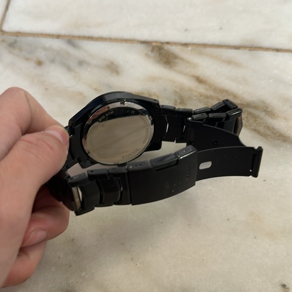 Fossil Stainless Steel watch & chain - Picture 2 of 3